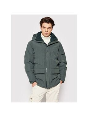 𝅺SELECTED Homme BNWOT Mens Green "Franz" Parka XXL New Removable Hood